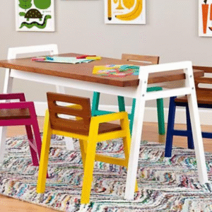 Kids Table mixed color covers